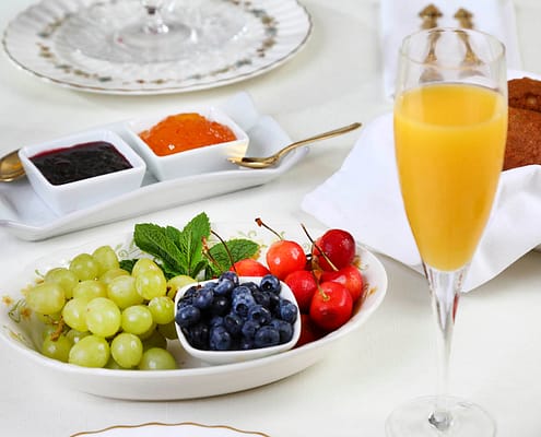 breakfast at Summerside Inn Bed and Breakfast