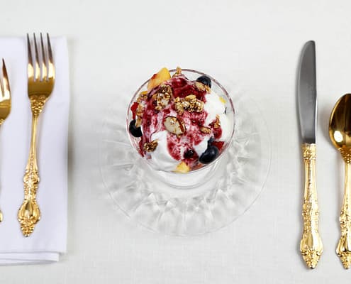 Yogurt parfait at Summerside Inn Bed and Breakfast