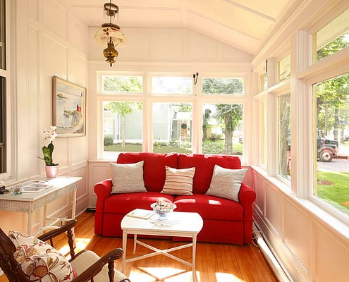 Inside Porch of Summerside Inn Bed and Breakfast